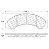 PosiQuiet Extended Wear 1997-2014 Chevrolet GMC Isuzu Elf 300 Elf 400 Elf 500 Elf 600 NPR NPR-HD Rea - image 1