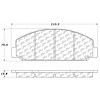 PosiQuiet Extended Wear 1997-2014 Chevrolet GMC Isuzu Elf 300 Elf 400 Elf 500 Elf 600 NPR NPR-HD NQR - image 1