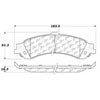 PosiQuiet Extended Wear 2000-2007 Cadillac Chevrolet GMC Avalanche 1500 Escalade Escalade ESV Escala - image 4