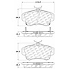 PosiQuiet Extended Wear 2001-2010 Chrysler PT Cruiser - image 1