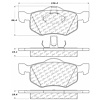 PosiQuiet Extended Wear 2001-2004 Ford Mazda Escape Tribute - image 1