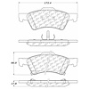 PosiQuiet Extended Wear 2001-2007 Chrysler Dodge Caravan Grand Caravan Town & Country Voyager - image 1