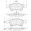 PosiQuiet Extended Wear 2001-2007 Chrysler Dodge Caravan Grand Caravan Town & Country Voyager - image 2
