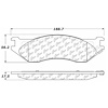 PosiQuiet Extended Wear 2002-2006 Dodge Durango Ram 1500 - image 1