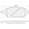 PosiQuiet Extended Wear 2002-2006 Lexus Toyota Camry ES300 ES330 - image 1