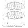 PosiQuiet Extended Wear 2002-2015 Acura Honda Accord Civic CR-V Element Fit ILX - image 1