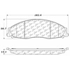 PosiQuiet Extended Wear 2003-2008 Cadillac Pontiac CTS Grand Prix STS - image 1