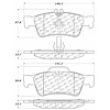 PosiQuiet Extended Wear 2002-2016 Mercedes-Benz CL500 CL550 CL600 CLS400 CLS550 E250 E320 E350 E500 - image 1