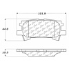 PosiQuiet Extended Wear 2004-2009 Lexus Toyota Highlander RX330 RX350 RX400h - image 1