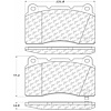 PosiQuiet Extended Wear 2003-2015 Acura Buick Cadillac Ford Hyundai Mitsubishi Pontiac Saab Subaru V - image 1