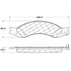 PosiQuiet Extended Wear 2003-2009 Chevrolet GMC C4500 Kodiak C4500 Topkick C5500 Kodiak C5500 Topkick - image 1