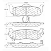 PosiQuiet Extended Wear 2004-2015 Infiniti for Nissan Armada Pathfinder QX56 Titan - image 1