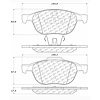 PosiQuiet Extended Wear 2004-2015 Ford Mazda Volvo 5 C30 C70 EcoSport S40 V50