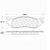 PosiQuiet Extended Wear 2004-2006 Ford E-150 E-150 Club Wagon Econoline - image 3