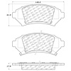 PosiQuiet Extended Wear 2005-2005 Buick Cadillac Chevrolet Pontiac Bonneville DeVille Impala LeSabre Monte Carlo Park Avenue - image 1