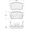 PosiQuiet Extended Wear 2005-2016 Acura Honda Accord Crosstour Crosstour CR-V RDX - image 1