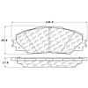 PosiQuiet Extended Wear 2006-2016 Pontiac Scion Toyota iM Matrix Mirai RAV4 tC Vibe - image 1