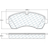 PosiQuiet Extended Wear 2006-2015 Dodge Freightliner Mercedes-Benz Volkswagen Workhorse Crafter Sprinter 3500 W42 - image 1