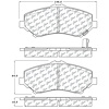 PosiQuiet Extended Wear 2007-2016 Chrysler Dodge Jeep Ram Volkswagen C/V Grand Caravan Journey Liber - image 1