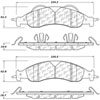 PosiQuiet Extended Wear 2007-2009 Ford Lincoln Expedition Navigator - image 2