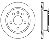 Sport Slotted Rotor Right - image 1