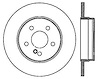 Sport Slotted Rotor Left - image 1