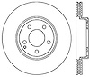 Sport Slotted Rotor Left - image 1
