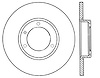Sport Slotted Rotor Right - image 1