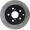 Sport Slotted Rotor Left - image 1