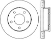 CRYO SPORT SLOTTED ROTOR - image 1