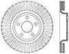 Sport Slotted Rotor Left - image 1