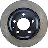 REAR SLOTTED ROTOR LEFT - image 1