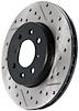 C-Tek Drilled and Slotted Rotor Left - image 1