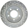 Select Sport Drilled and Slotted Front Brake Rotor Fits Select 1993-2003 Ford, Mazda Models [Left/Driver Side] - image 2