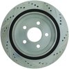 Select Sport Drilled and Slotted Rear Brake Rotor Fits Select 1998-2002 Chevrolet, Pontiac Models [Right/Passenger Side] - image 2