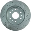 Select Sport Drilled and Slotted Front Brake Rotor Fits Select Late Model Cadillac, Chevrolet, GMC Truck/SUV Models - image 2