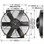 14-Inch Hi-Power Thermatic Electric Fan 12-Volt - image 4