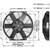 10-Inch Thermatic Electric Fan 24-Volt - image 4