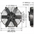 9-Inch Thermatic Electric Fan 12-Volt - image 4