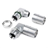 EWP Pump Swivel Adapter 90-Degree Elbow Aluminum