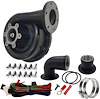 DC-8090 EWP140 12V Remote Electric Water Pump Kit [Black Alloy]