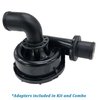 DC-8090 EWP140 12V Remote Electric Water Pump Kit [Black Alloy] - image 4