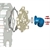 EWP Header Adapter Kit Ford Small Block - image 3
