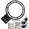 EWP Mounting Plate for EWP115, EWP130 and EWP150 Electric Water Pumps [Aluminum, Black]