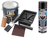 Bed Armor Kit Includes: Satin Black Bed Armor (1 gallon & 16.5oz Aerosol) - image 1