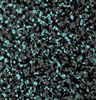 Spatter Paint Black/Aqua - image 1