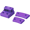 Cam Can Colored Replacement Cams Purple - image 1