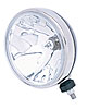 6IN 55 Watt Driving Light w/chrome housing with Light Cover - image 1