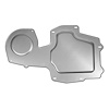 Bolt-In Air Conditioning Delete Plate - image 1