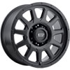EL ARCO Truck Wheel 17" X 8.5" Satin Black 6 X 5.5"